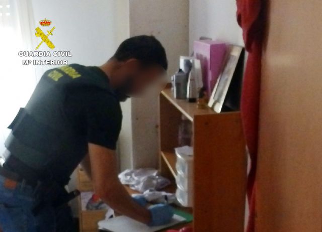 La Guardia Civil desarticula en Mazarrón un punto de venta de drogas