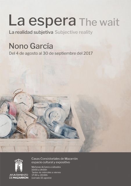 Nono García expondrá en Casas Consistoriales hasta el 30 de septiembre