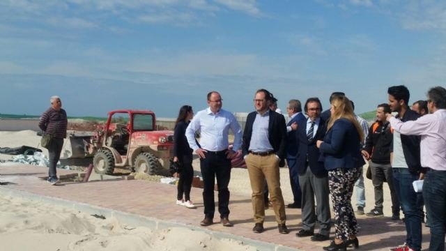 La oferta de ocio de Mazarrón crece con los nuevos campos de deportes de playa subvencionados por la Comunidad