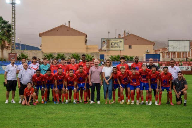 El Mazarrón FC presenta la nueva plantilla con la presencia del alcalde Ginés Campillo