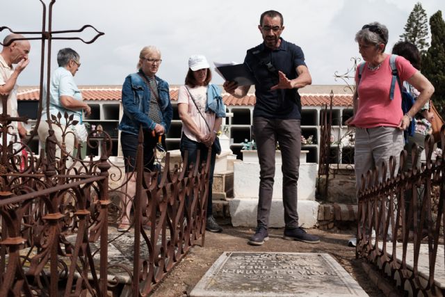 Vuelven las visitas culturales al cementerio de Mazarrón