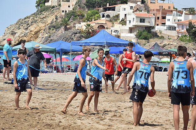 El V Campeonato de Balonmano Playa ´Villa de Mazarrón´ concentra a casi 2000 personas