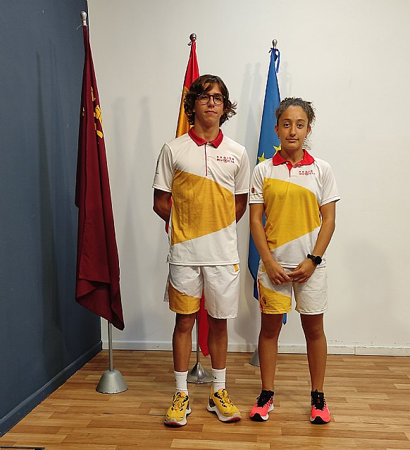 Dos atletas del Club Atletismo Mazarrón convocados por la Federación de Atletismo de Murcia