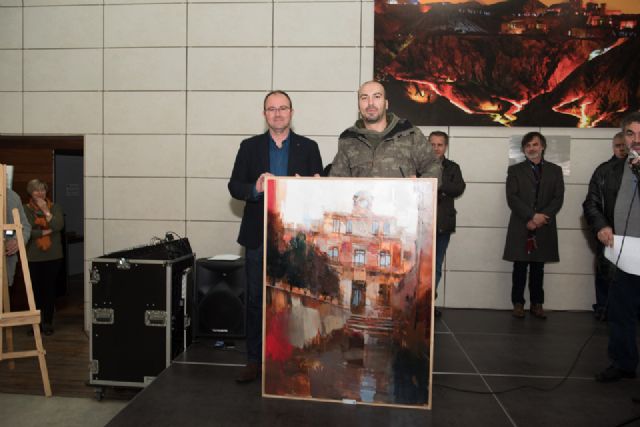 Cristóbal León obtiene el primer premio en el certamen de pintura al aire libre 'Paisajes de Mazarrón'