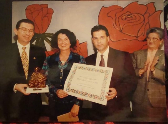 Puerto de Mazarrón dice adiós a Conchita Sánchez Lorente, Mujer Mazarronera 1997