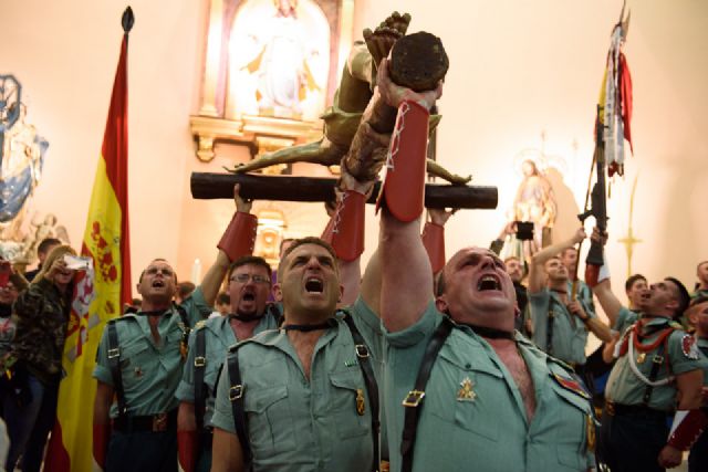 La Procesión de los Legionarios se incorpora a la programación de la Semana Santa de Puerto de Mazarrón