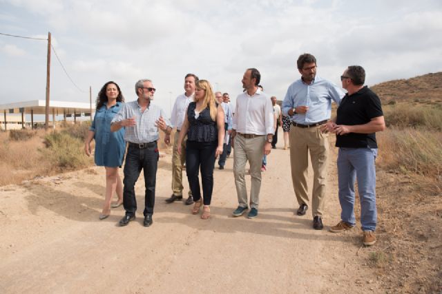Turismo inaugura oficialmente la vía verde de Mazarrón