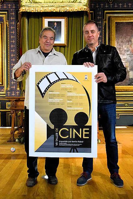 Benito Rabal impartirá su maestría cinematográfica en el VII Ciclo de Talleres de Cine en Mazarrón