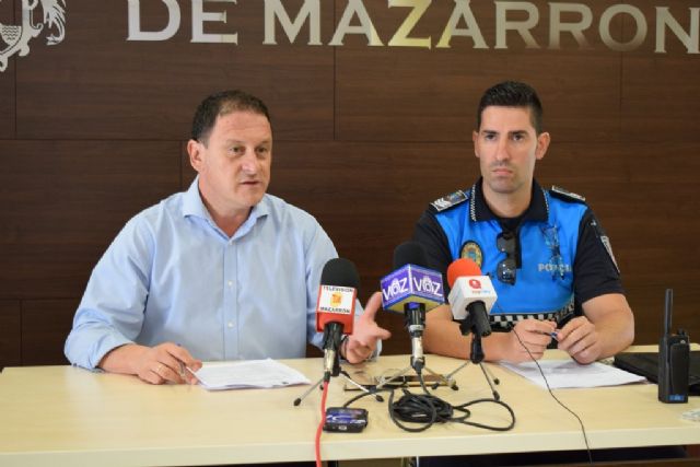 La Policía Local se vuelca con la seguridad en Mazarrón