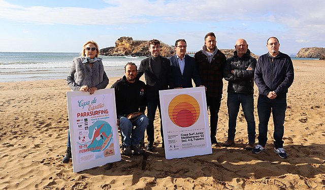 Mazarrón será sede de la Copa Surf Junior Mediterráneo y de la primera Copa de España Parasurfing