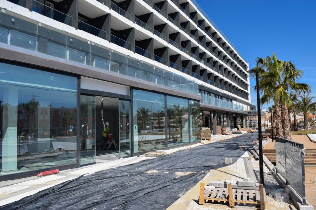 El nuevo hotel 'Dos Playas' de Mazarrón tendrá capacidad para alojar a más de 500 personas