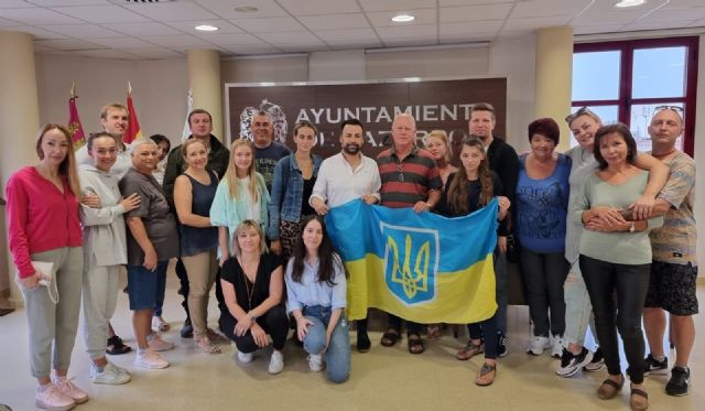 I Reunión seguimiento familias ucranianas en Mazarrón
