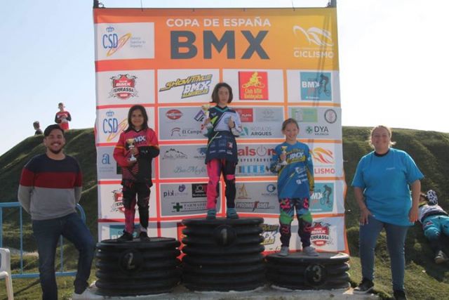 Chiara Muñoz arranca la temporada de BMX en El Campello como líder de la Copa de España