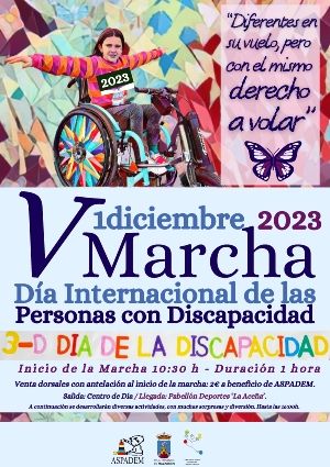 La V Marcha por el Día Internacional de las Personas con Discapacidad unirá a Mazarrón por la Inclusión y el Respeto