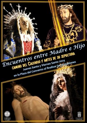 Dos ´Encuentros entre Madre e Hijo´ pondrán el broche de oro a las procesiones de Jueves y Viernes Santo en Mazarrón