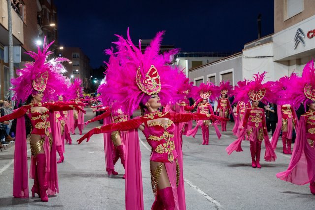 Playas de Percheles, El Salitre, Salsalá, Ana Ruiz y Ónix conquistan el Carnaval de Mazarrón 2024