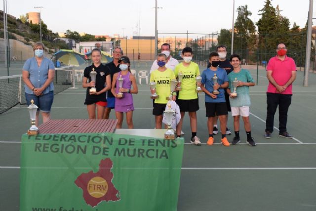 Sofia Minaeva del club de tenis Mazarrón se clasifica para la final nacional de este deporte en categoría alevín