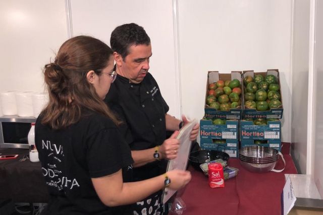 Mazarrón promociona sus productos locales en la feria 'Murcia gastronómica'