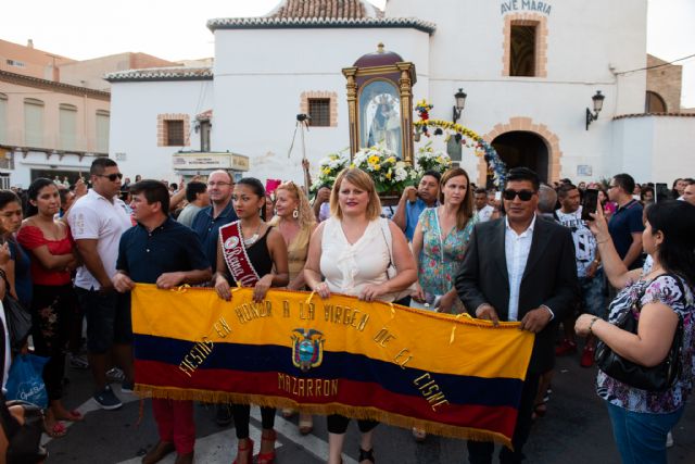 La comunidad ecuatoriana de Mazarrón y municipios limítrofes celebran las fiestas en honor a la Virgen del Cisne