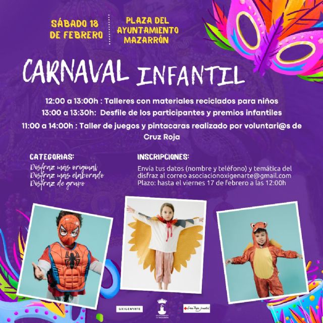 Carnaval infantil y carnaval de mascotas - Mazarron 2023