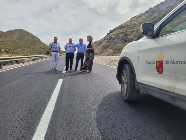 Fomento abre al tráfico la carretera de Cedacero tras concluir la obra de mejora
