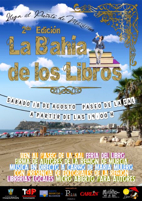 'La Bahía de los Libros' vuelve este sábado a Puerto de Mazarrón