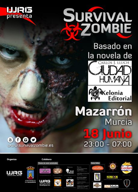 Survival Zombie invade este sábado Puerto de Mazarrón
