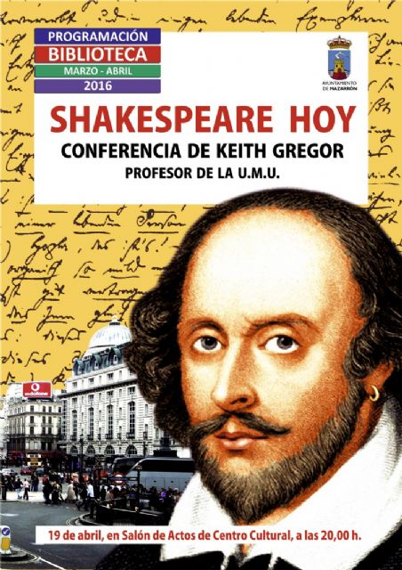 Shakespeare en el centro cultural de la mano del profesor Keith Gregor
