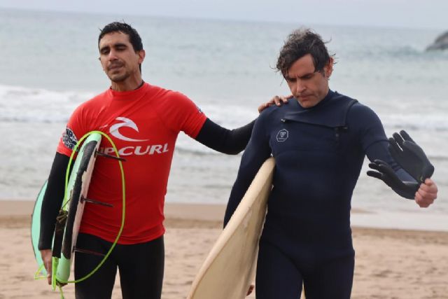 Mazarrón acogió la I copa de España parasurfing de surf inclusivo