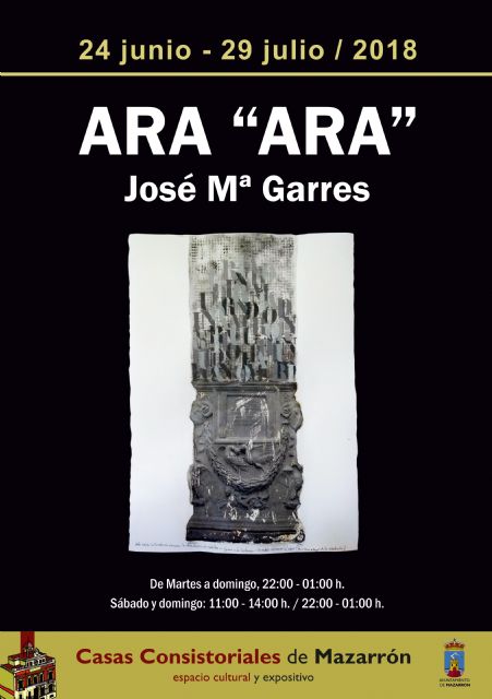 José María Garres abre la temporada de exposiciones de verano en la Casa del Mar