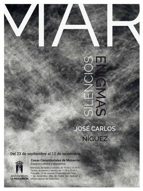 Casas Consistoriales acogerá la exposición 'Mar//silencios y enigmas' de José Carlos Ñíguez
