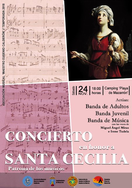 Concierto en honor a Santa Cecilia 2018, patrona de los músicos