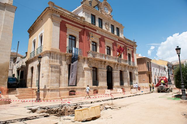 Los restos arqueológicos de la plaza del ayuntamiento serán puestos en valor