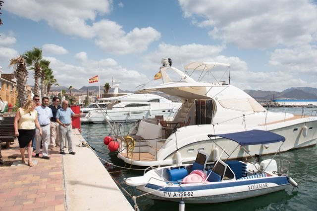 Fomento destaca las 'inmejorables' condiciones de los puertos deportivos de Mazarrón