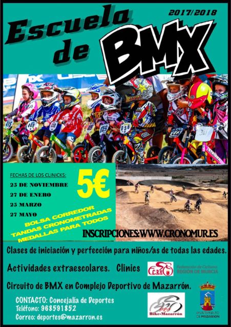 Mazarrón será sede de una de las etapas del I circuito CX de ciclocross de la Región de Murcia
