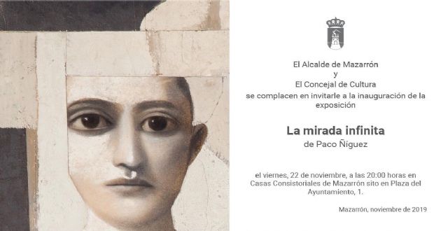 El artista Paco Ñíguez regresa a Mazarrón con la exposición ´La mirada infinita´