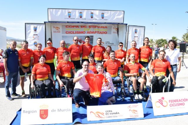Mazarrón celebró la Copa de España de Ciclismo Adaptado con presencia de todos los tipos de bicicletas
