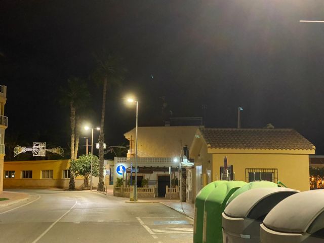 El ayuntamiento acomete mejoras en el alumbrado en distintas zonas del municipio de Mazarrón