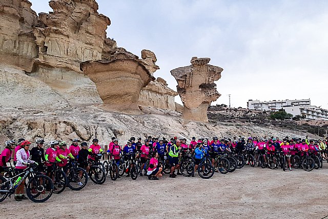 Éxito de la XI KDD Femenina BTTras: más de 100 aficionadas al ciclismo de montaña se reúnen en Mazarrón