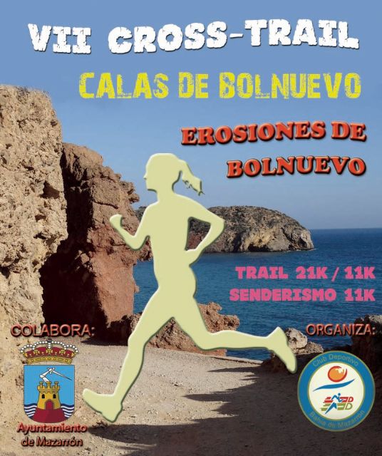 600 corredores se darán cita este domingo en la VII cross trail 'Calas de Bolnuevo'