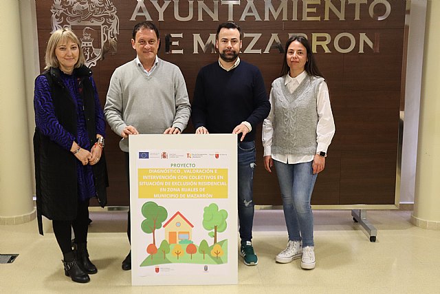 Proyecto diagnóstico, valoración e intervención con colectivos en situación de exclusión residencial en zonas rurales de Mazarrón