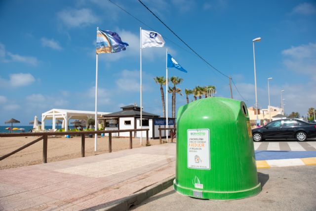 Mazarrón se une al plan integral de ecovidrio para incrementar el reciclado en verano