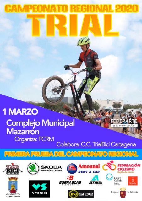 Mazarrón se prepara para vivir un nuevo domingo de ciclismo con pruebas de trial y mtb