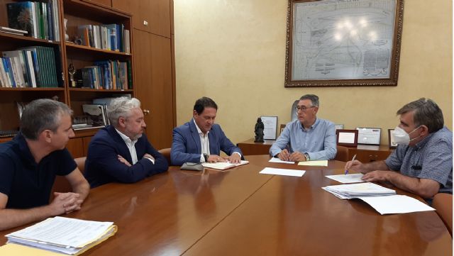 Urrea ha mantenido una reunión de trabajo con el Alcalde de Mazarrón
