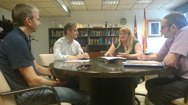 El director general del Agua se reúne con la alcaldesa de Mazarrón