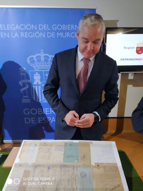 Mazarrón recupera 14 documentos intervenidos en la operación 'Index' realizada por la Guardia Civil