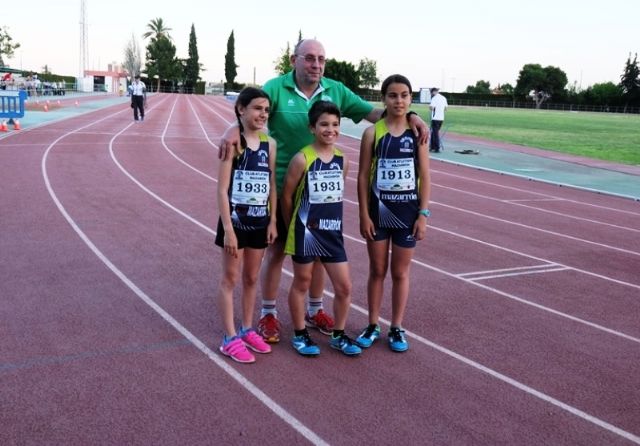 El Club Atletismo Mazarrón obtiene dos medallas en la final regional de Alhama