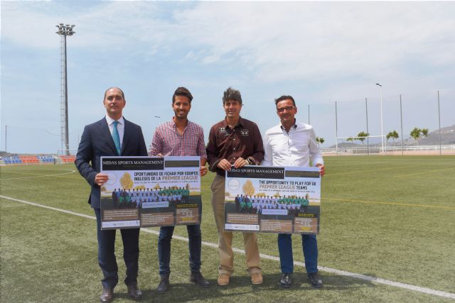 Ojeadores británicos visitarán Mazarrón para asistir a un campus de fútbol que captará a jóvenes promesas